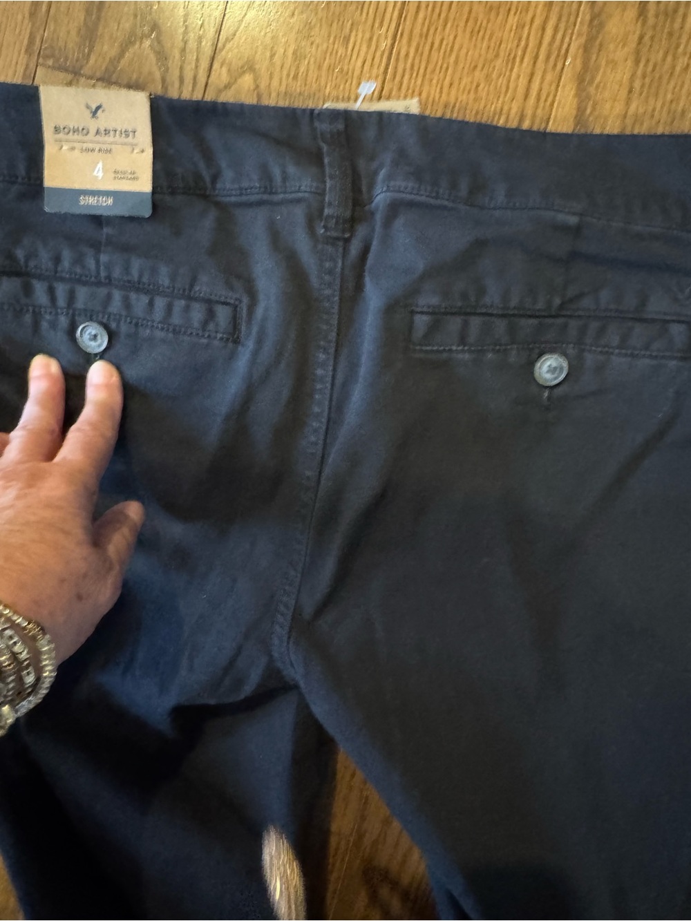 American Eagle Outfitters Black Pants with Tag - Picture 6 of 6